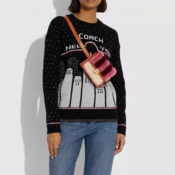 Coach Hutton Belt Bag With Patchwork - Picture 3 of 10